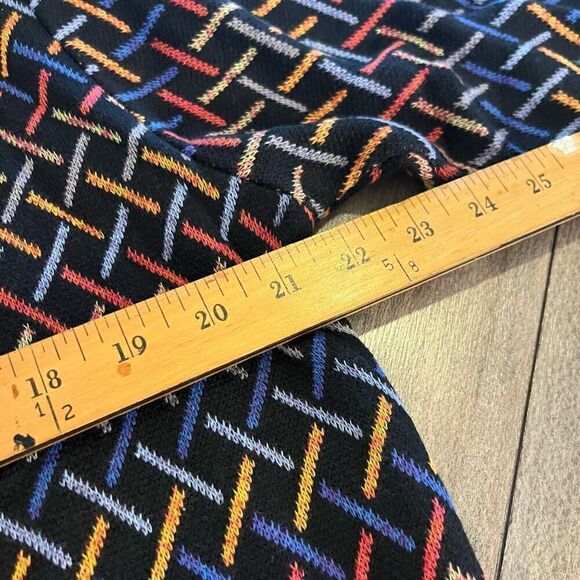 Riscatto Multi-Colored‎ Pattern Casual Crewneck Sweater Men Medium- NWT - Picture 3 of 5